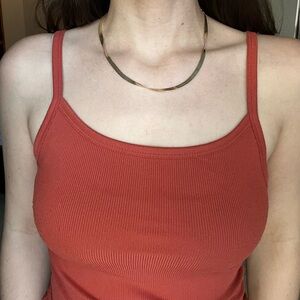 No Boundaries Rust Colored Tank Top Size Medium